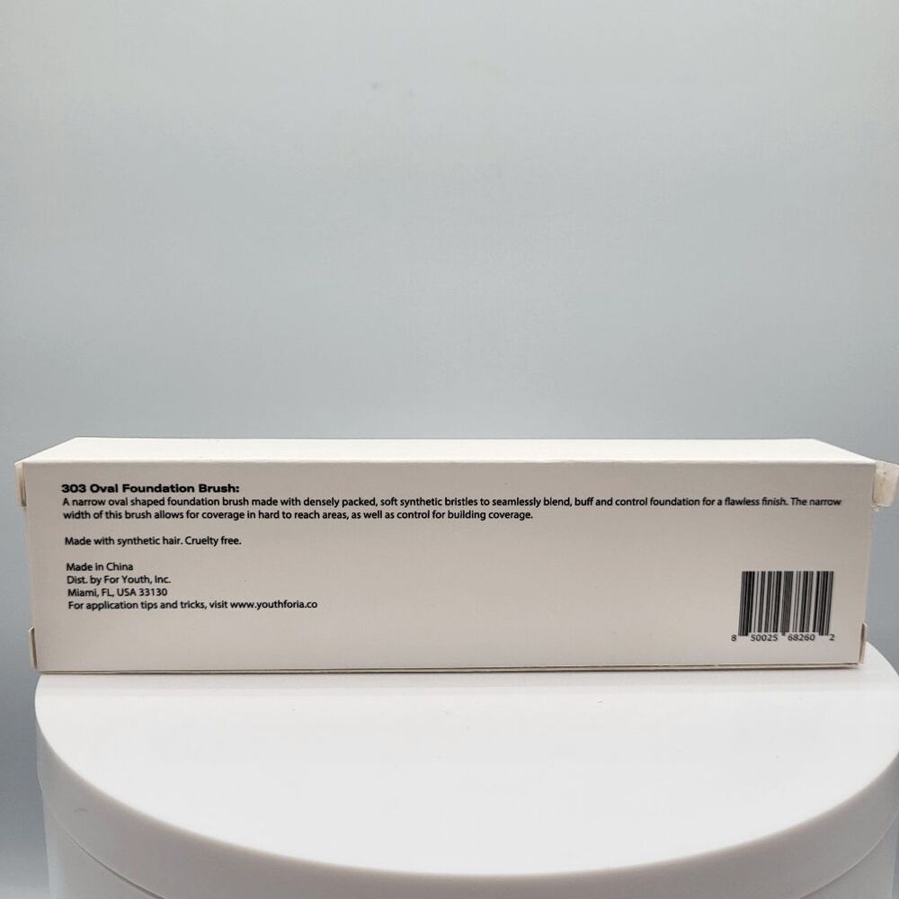 Youthforia 303 Oval Foundation Brush - NIB - Picture 4 of 5